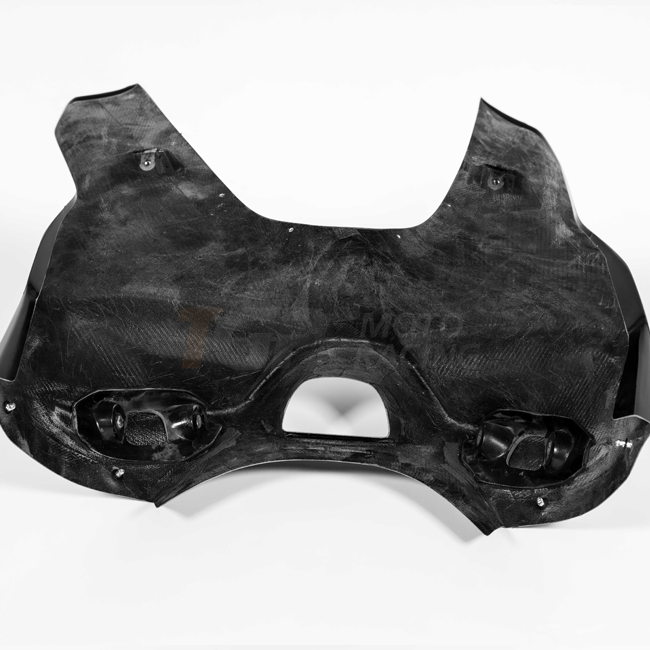 AP Carbon Line Lavatex front fairing mask for Ducati Panigale V4 R 2026, unpainted