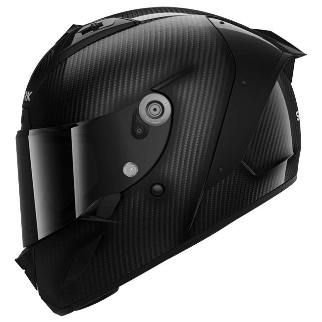 Shark Aeron Full Carbon Gloss DAD full-face helmet in black and anthracite