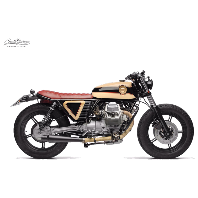 Spark Exhaust Trumpet Universal Silencer Scotch-Brite Stainless G00SI12I