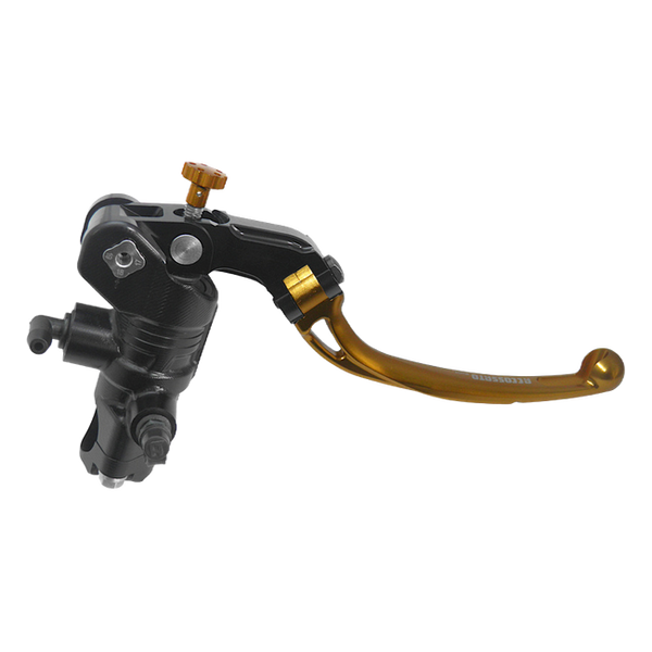 Accossato radial brake master cylinder GA001 with gold lever