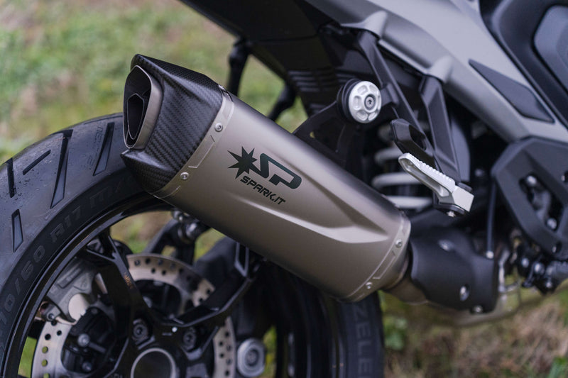 Spark Exhaust Force Evo Slip-On Titanium Euro 5+ BMW R 1300 GS / Adventure (2023-2026) GBM0608TOM