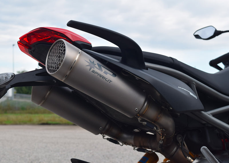 Spark Exhaust Grid-O 3/4 High-Mount Kit Titanium Ducati Hypermotard 950 / SP (2019-2025) GDU1808TOM