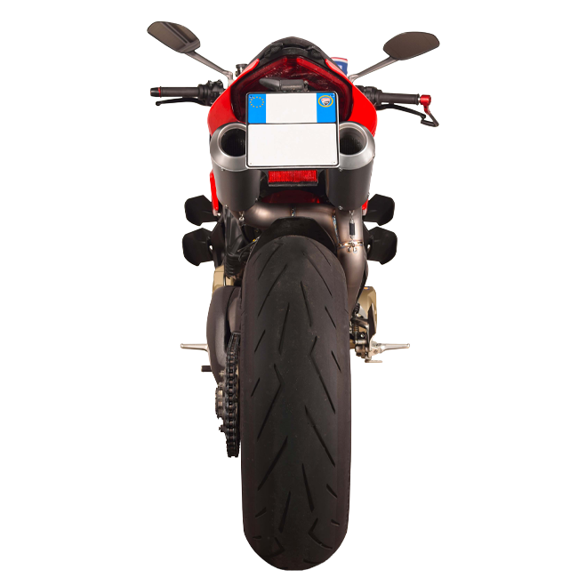 Spark Exhaust Moto GP Edelstahl 2-1-2-Kit unter dem Sitz Ducati Panigale V4 (2018-2024) GDU8834T