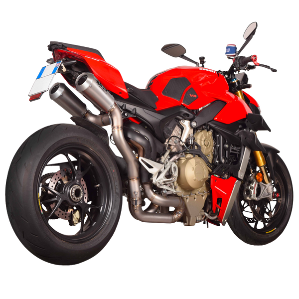 Spark Exhaust Moto GP Stainless 2-1-2 Underseat Kit Ducati Panigale V4 (2018-2024) GDU8834T