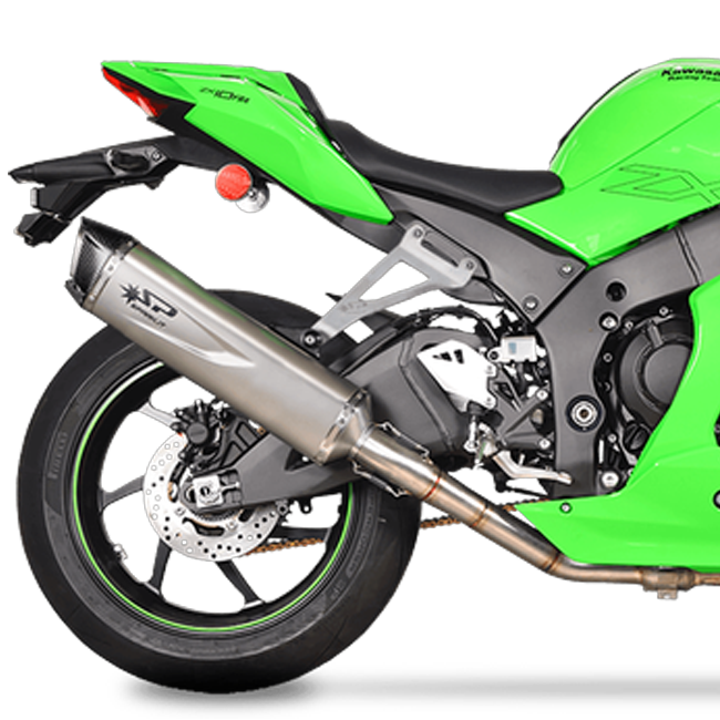 Spark Exhaust Force Evo 3/4 Kit Titanium De-Cat 450 mm Kawasaki ZX-10R / RR (2021-2026) GKA8854T