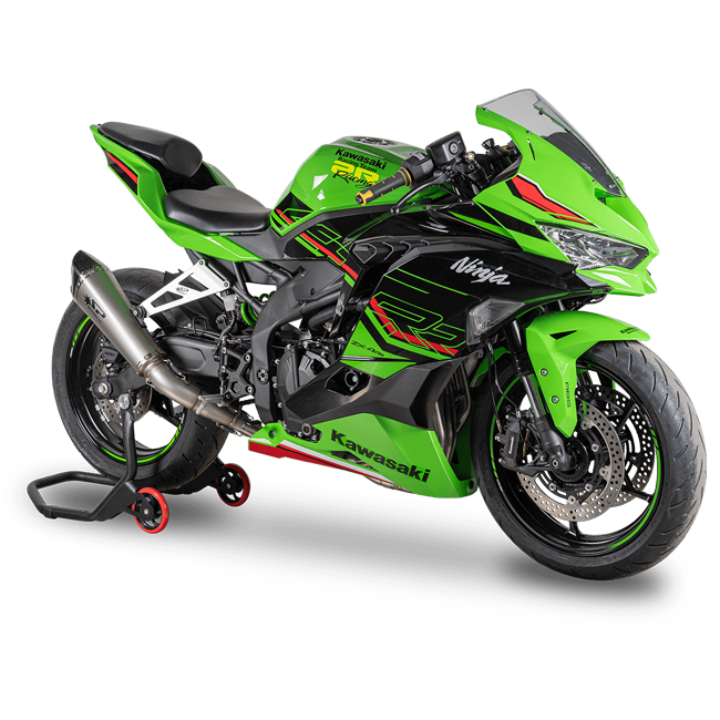 Spark Exhaust Konix Evo Racing System Titanium Collector Kawasaki ZX-4RR (2023-2026) GKA8856T