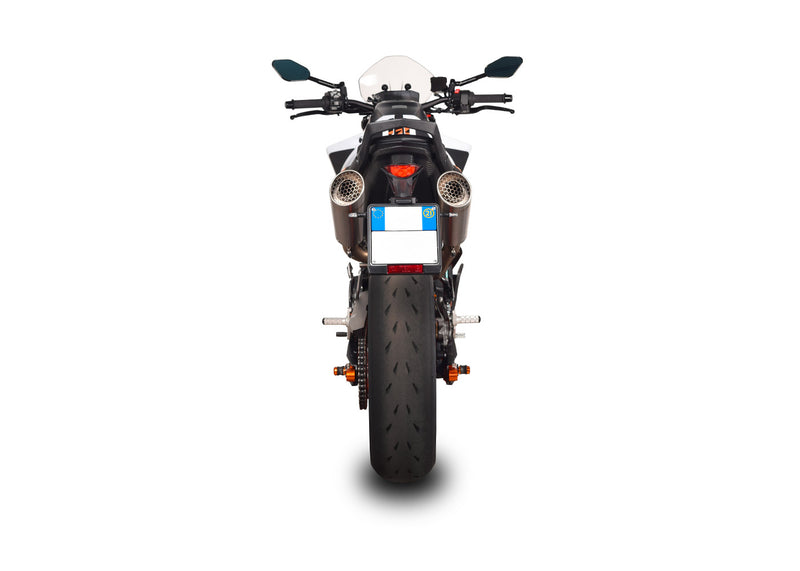 Spark Exhaust Grid-O 215 mm 3/4-Kit mit Zulassung Hochlage KTM 790 Duke / 890 Duke / 890 Duke L / 890 Duke R (2018-2024) GKT0110TOM