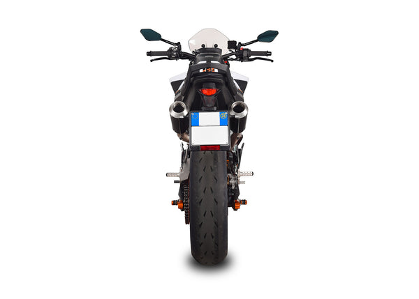 Spark Exhaust Moto GP Dark 3/4 Kit High Mount KTM 790 Duke (2018-2020) GKT0116DOM