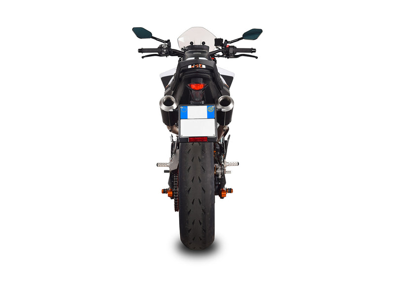 Spark Exhaust Moto GP Dark 3/4 Kit High Mount KTM 790 Duke (2018-2020) GKT0116DOM
