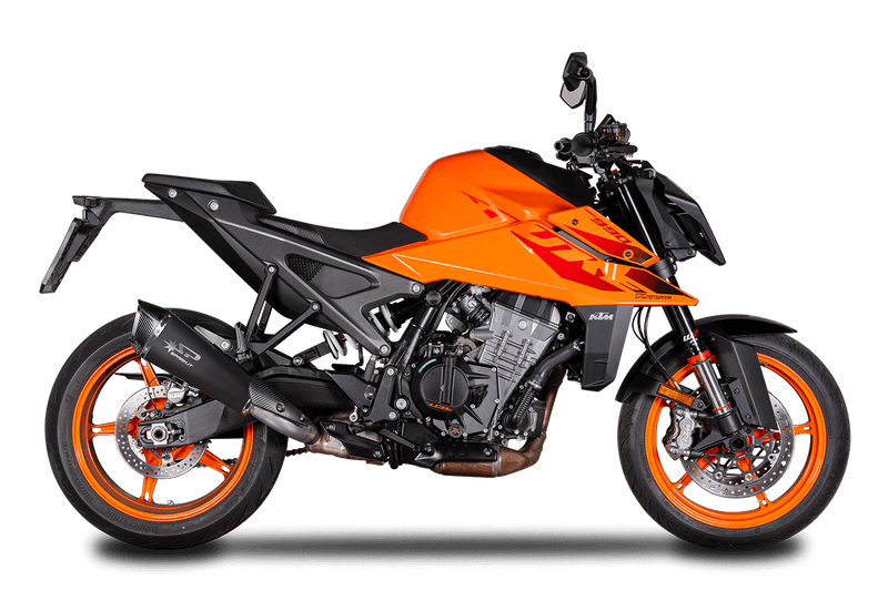 Spark Exhaust Konix Evo Slip-On Dark Stainless Euro 5+ KTM 990 Duke / R / RC R (2024-2026) GKT0121DOM
