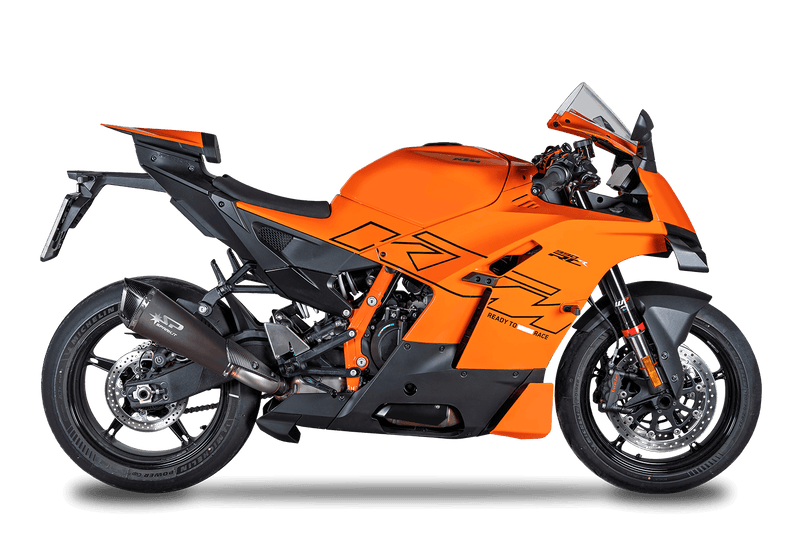 Spark Exhaust Konix Evo Slip-On Dark Stainless Euro 5+ KTM 990 Duke / R / RC R (2024-2026) GKT0121DOM