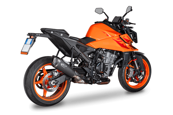 Spark Exhaust Konix Evo Slip-On Dark Stainless Euro 5+ KTM 990 Duke / R / RC R (2024-2026) GKT0121DOM
