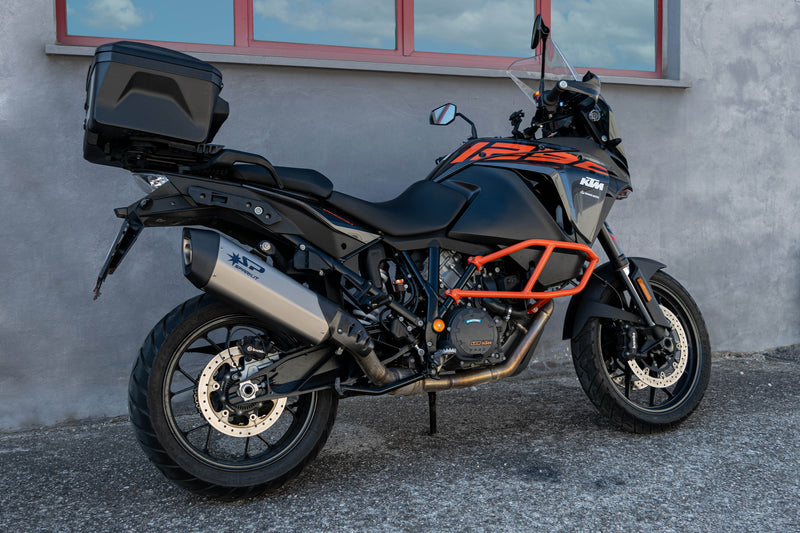 Spark Exhaust Fighter Evo Slip-On Titan KTM 1290 Super Adventure / S / R (2017-2020) GKT0204TOM