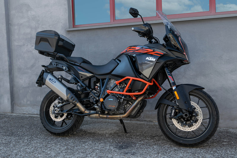 Spark Exhaust Fighter Evo Slip-On Titan KTM 1290 Super Adventure / S / R (2017-2020) GKT0204TOM