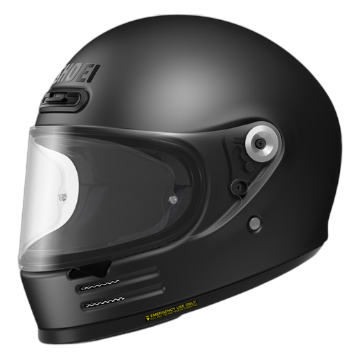 Shoei Glamster06 Matt Black – Neo-Retro Full-Face Helmet ECE 22.06