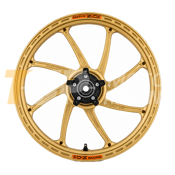 OZ GP Replica GP-8R aluminium rear wheel for Kawasaki ZX-10R 2021–2026 in anodised finish