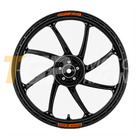 Gloss Black anodised