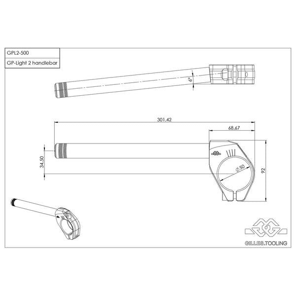 Gilles GP-Light 2 GPL2-500, dimensions and adjustment