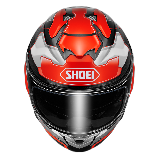 Shoei GT-Air3 Agility TC-1 – Sport-Touring Helmet with Sun Visor ECE 22.06 – top view