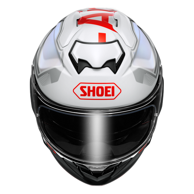 Shoei GT-Air3 Mike TC-6 – Sport-Touring Helmet with Sun Visor ECE 22.06 – top view