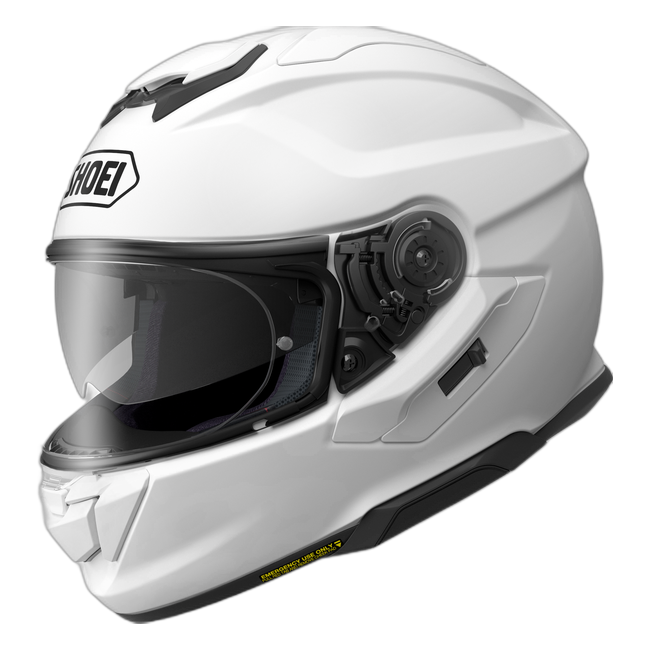 Shoei GT-Air3 White – Sport-Touring Helmet with Sun Visor ECE 22.06 – front view