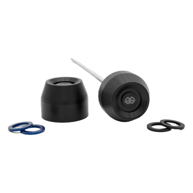 Gilles GTA front axle protectors for Suzuki DL800 V-STROM