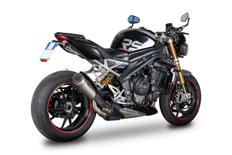 Spark Exhaust Grid-O Slip-On Euro5 Triumph Speed Triple 1200 RS/RR (2021-2026) GTR0105TOM