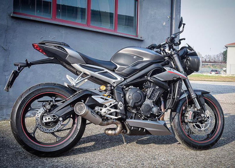 Spark Exhaust Grid-O Titanium 3/4 Racing Kit Triumph Street Triple (2017-2026) GTR0501T