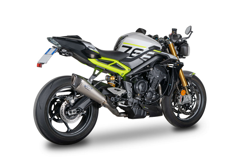Spark Exhaust Konix Evo WSSP600 Replica 3/4 Kit Triumph Street Triple 765 (2020-2026) GTR0509T