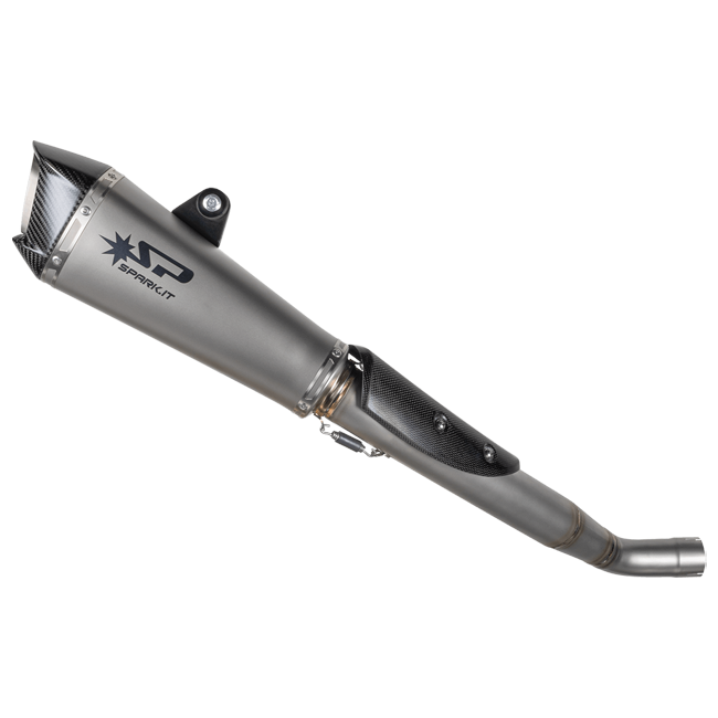 Spark Exhaust Konix Evo WSSP Titanium Link Pipe Group Triumph Daytona 765 Moto 2 (2019-2023) GTR8817ST