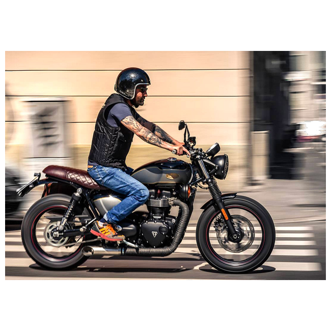Spark Exhaust Hot Road 2-in-2 Full System Stainless Triumph Street Twin GTR8804IOM