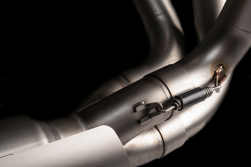 Spark Exhaust Grid-O Komplettanlage mit Zulassung Titan Triumph Trident 660 / Tiger Sport 660 / Daytona 660 (2021-2026) GTR8820TOM