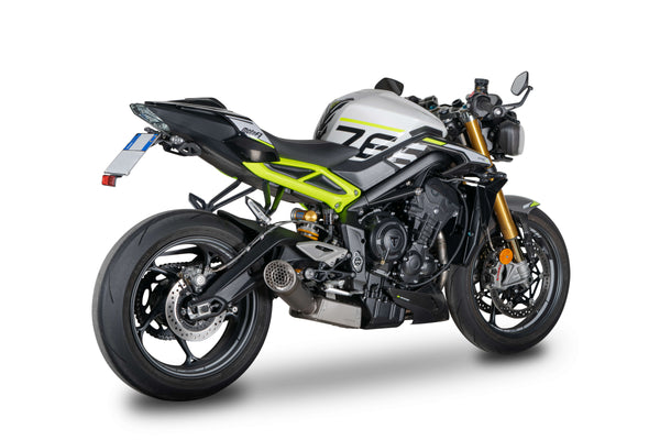 Spark Exhaust Grid-O Euro5+ Full System Black Ceramic Triumph Street Triple 765 (2023-2026) GTR8824BOM