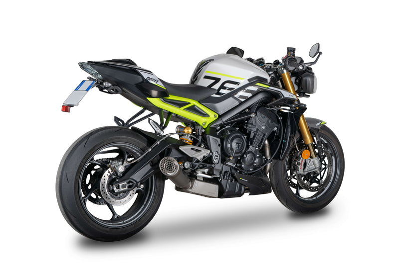 Spark Exhaust Grid-O Euro5+ Full System Black Ceramic Triumph Street Triple 765 (2023-2026) GTR8824BOM