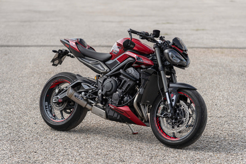Spark Exhaust Grid-O Euro5+ Full System Black Ceramic Triumph Street Triple 765 (2023-2026) GTR8824BOM