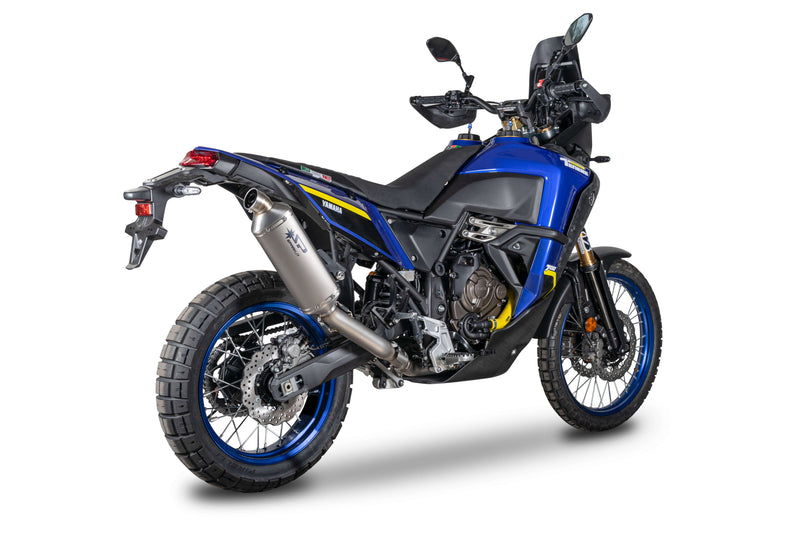 Spark Exhaust Dakar High-Mount Slip-On Titanium Euro5+ Yamaha Ténéré 700 / World Raid (2019-2026) GYA1602TOM