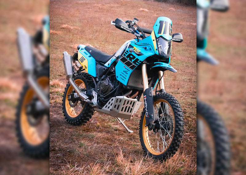 Spark Exhaust Dakar High-Mount Slip-On Titanium Euro5+ Yamaha Ténéré 700 / World Raid (2019-2026) GYA1602TOM