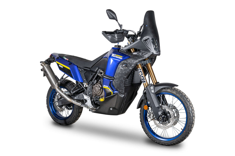 Spark Exhaust Dakar High-Mount Slip-On Titanium Euro5+ Yamaha Ténéré 700 / World Raid (2019-2026) GYA1602TOM