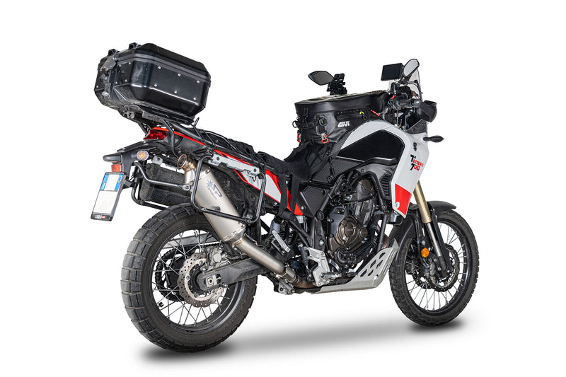 Spark Exhaust Dakar High-Mount Slip-On Titanium Euro5+ Yamaha Ténéré 700 / World Raid (2019-2026) GYA1602TOM