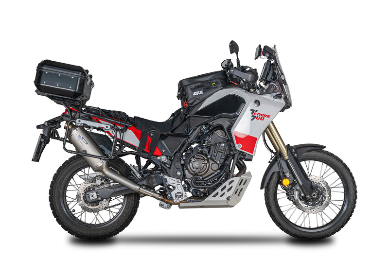 Spark Exhaust Dakar High-Mount Slip-On Titanium Euro5+ Yamaha Ténéré 700 / World Raid (2019-2026) GYA1602TOM