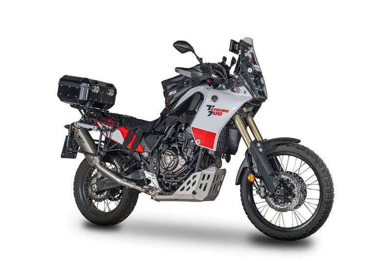 Spark Exhaust Dakar High-Mount Slip-On Titanium Euro5+ Yamaha Ténéré 700 / World Raid (2019-2026) GYA1602TOM