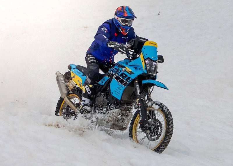 Spark Exhaust Dakar High-Mount Slip-On Titanium Euro5+ Yamaha Ténéré 700 / World Raid (2019-2026) GYA1602TOM
