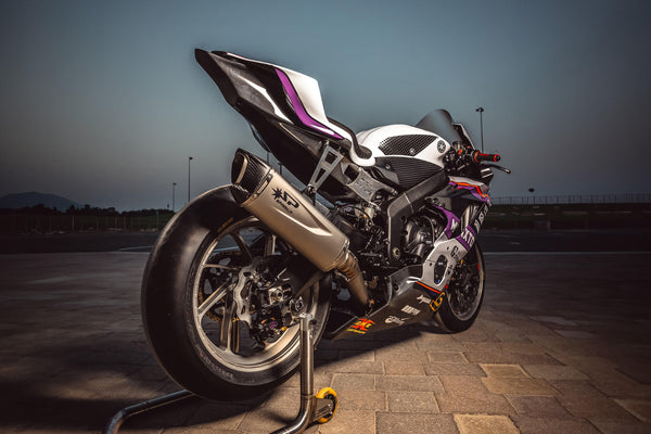 Spark Exhaust Force Evo STEP 3 Full Titanium Racing System 102 dB Yamaha R6 / YZF-R6 Race (2006-2026) GYA8873T