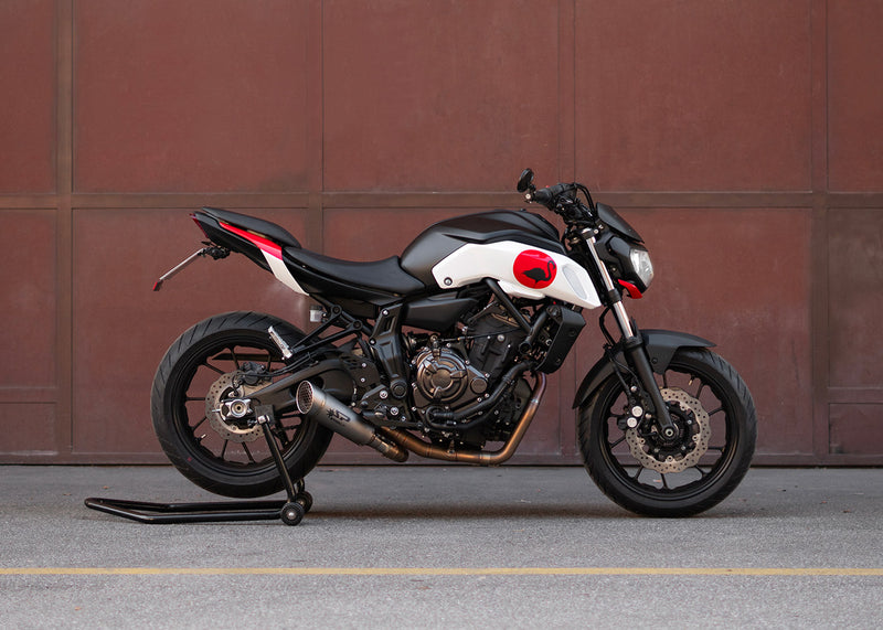 Spark Exhaust Grid-O Racing Full System TIG Collector Yamaha MT-07 / XSR700 / Tracer 700 (2014-2026) GYA8876T
