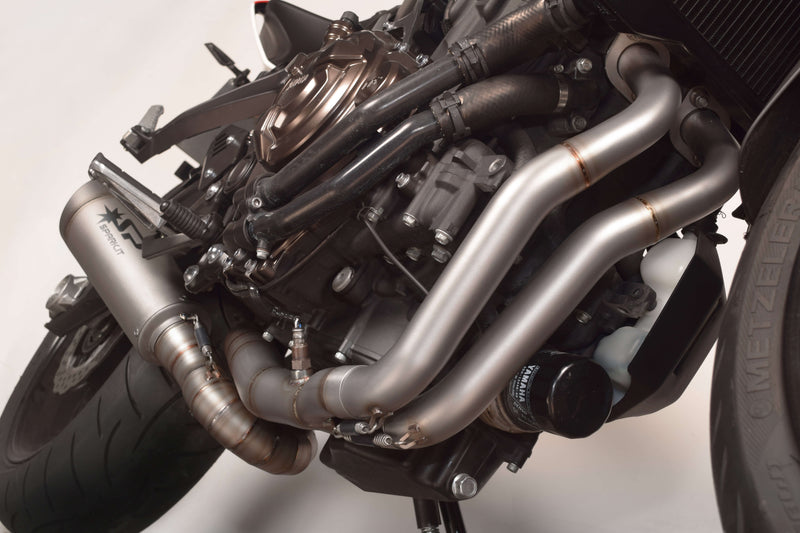 Spark Exhaust Grid-O Racing Full System TIG Collector Yamaha MT-07 / XSR700 / Tracer 700 (2014-2026) GYA8876T