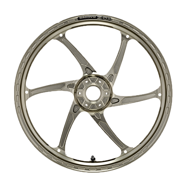 OZ Gass RS-A forged aluminium front wheel for Ducati Panigale 1299/S in anodised finish