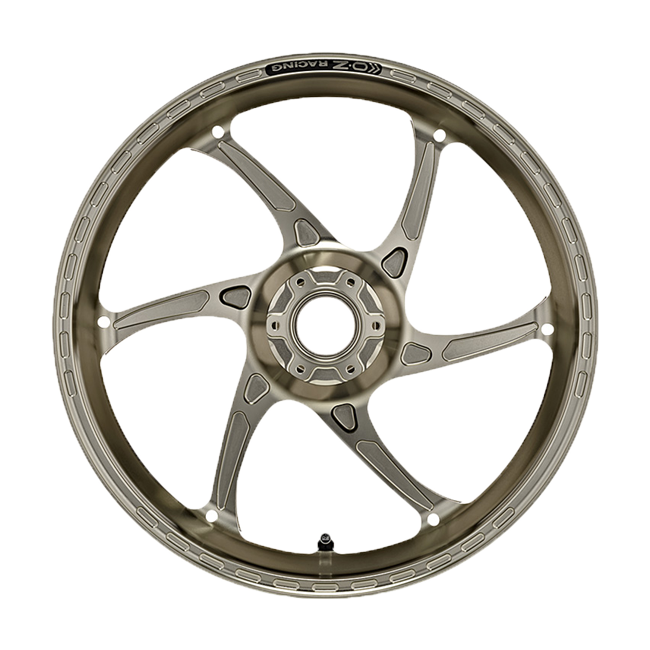 OZ Gass RS-A forged aluminium rear wheel for Kawasaki ZX-10 R 2016-2020 in anodised finish