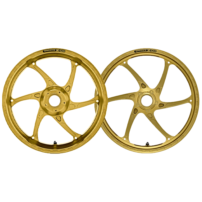 OZ Gass RS-A forged aluminium wheel set for Ducati Panigale 959 in anodised finish
