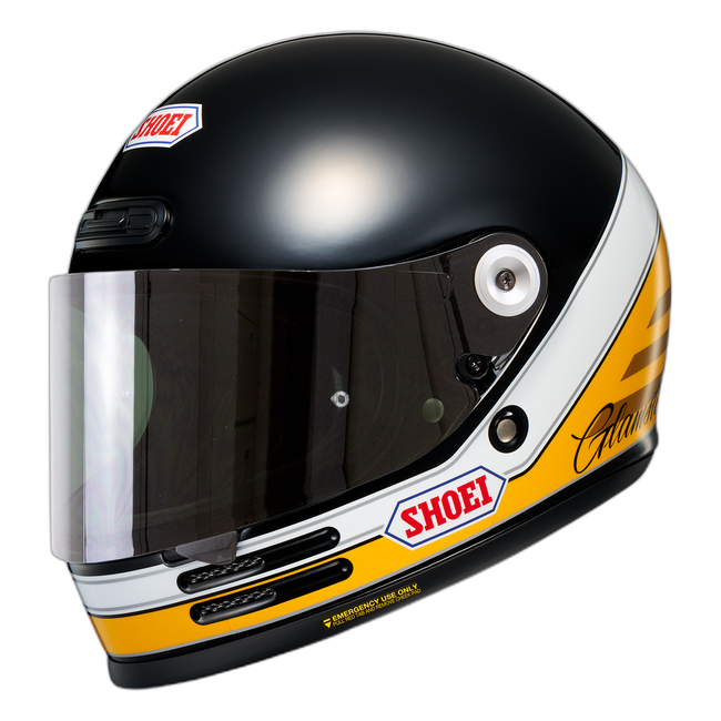 Shoei Glamster06 Abiding TC-3 – Neo-Retro Full-Face Helmet ECE 22.06 – with optional visor