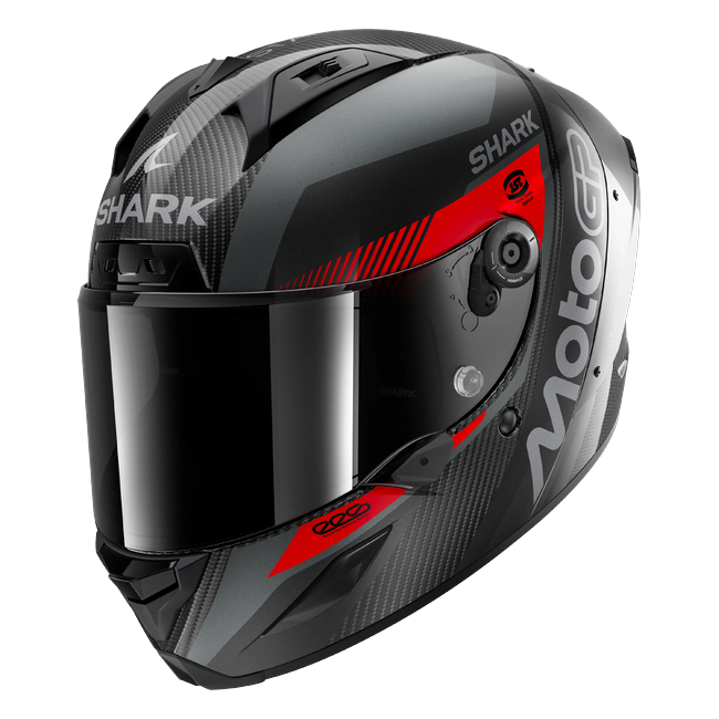 Shark Aeron MotoGP DAR HE0180 — front three-quarter view